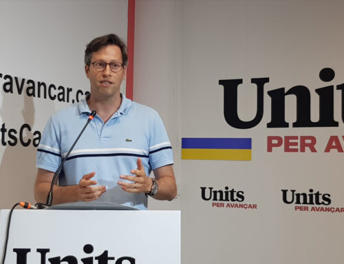 Guillem Mateo, conseller nacional d’Units, nou diputat del Grup Parlamentari Socialistes i Units per Avançar