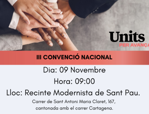 9 de novembre: Tercera Convenció d’Units per Avançar